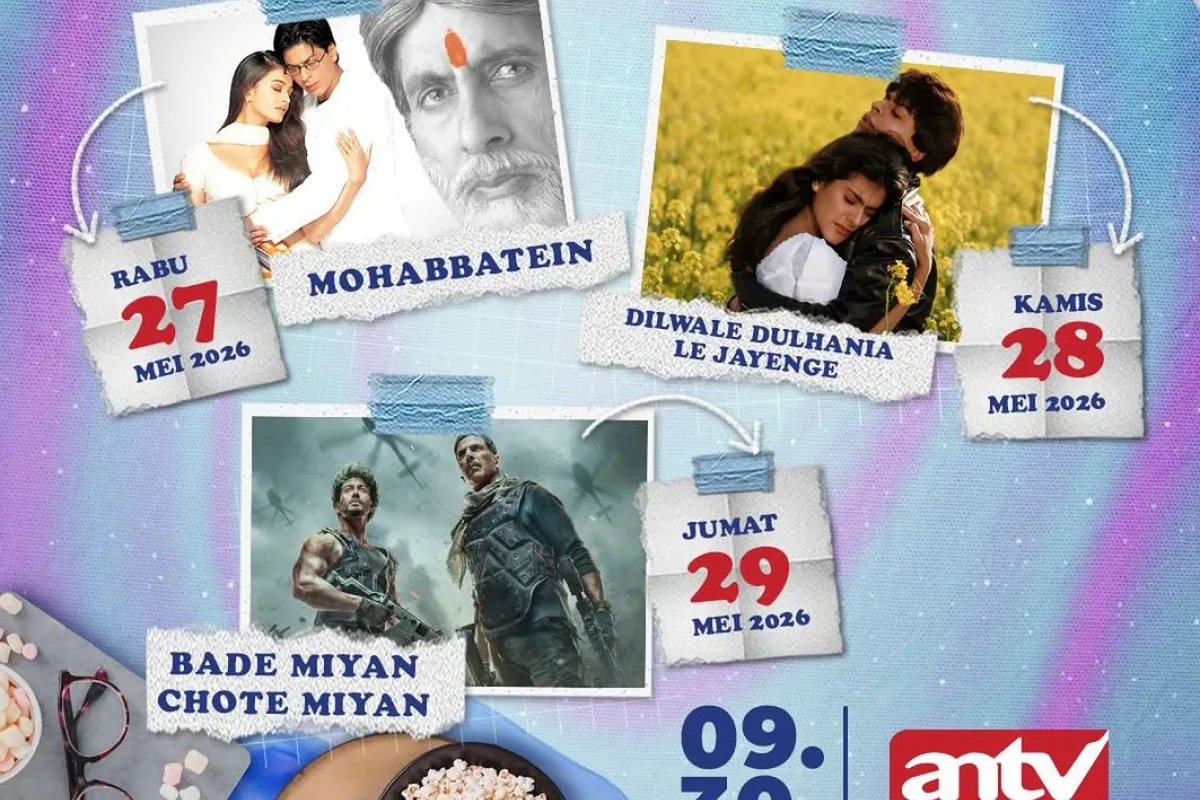 Jadwal Mega Bollywood Paling Yahud 29 – 31 Mei 2026