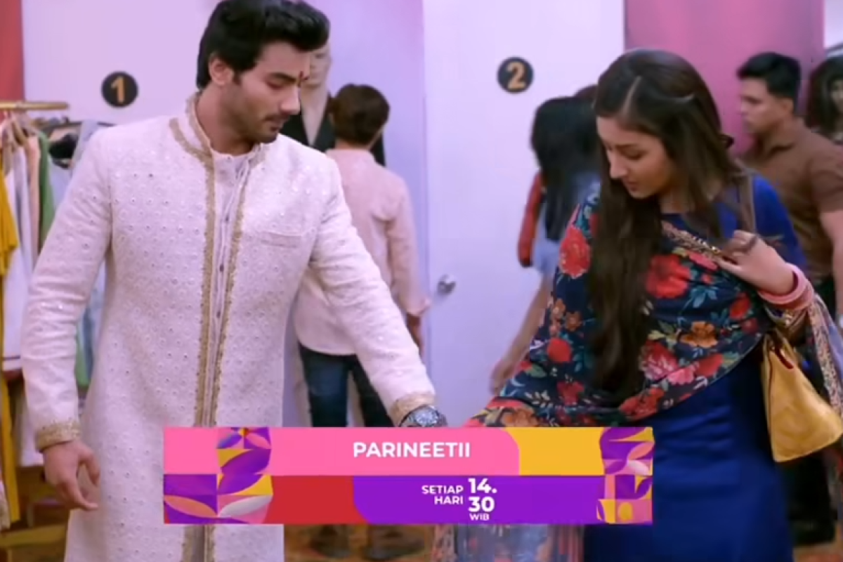 Sinopsis Serial India ANTV Parineetii Hari ini 23 April 2024: Rajeev Mulai Tergoda dengan Keindahan Wajah dan Tubuh Pari 