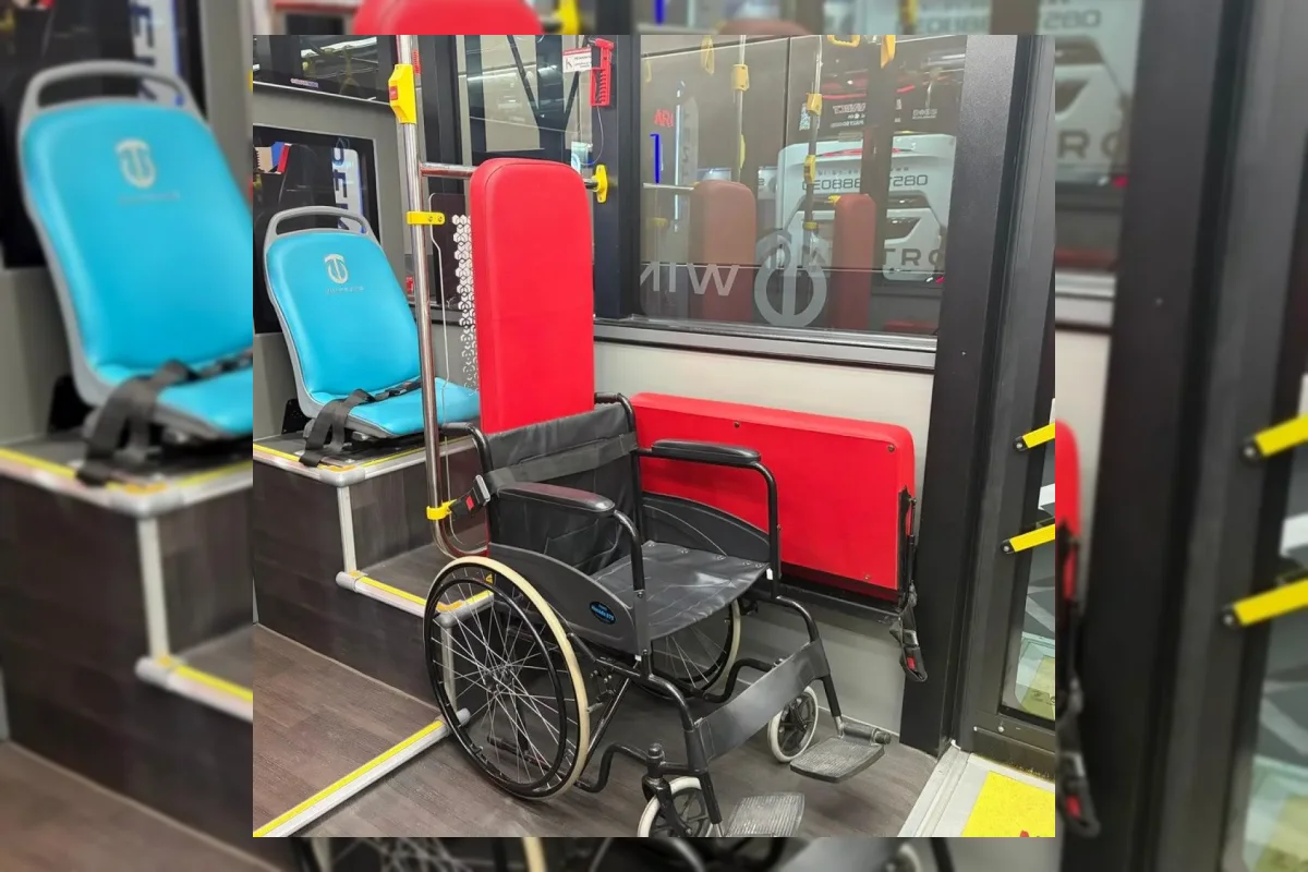 Karoseri Lokal Hadirkan Bus Ramah Disabilitas di Pameran Jakarta