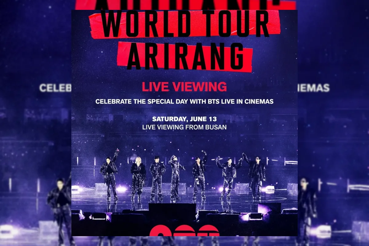 BIGHIT MUSIC Tayangkan Live Viewing Konser BTS di Bioskop Juni 2026