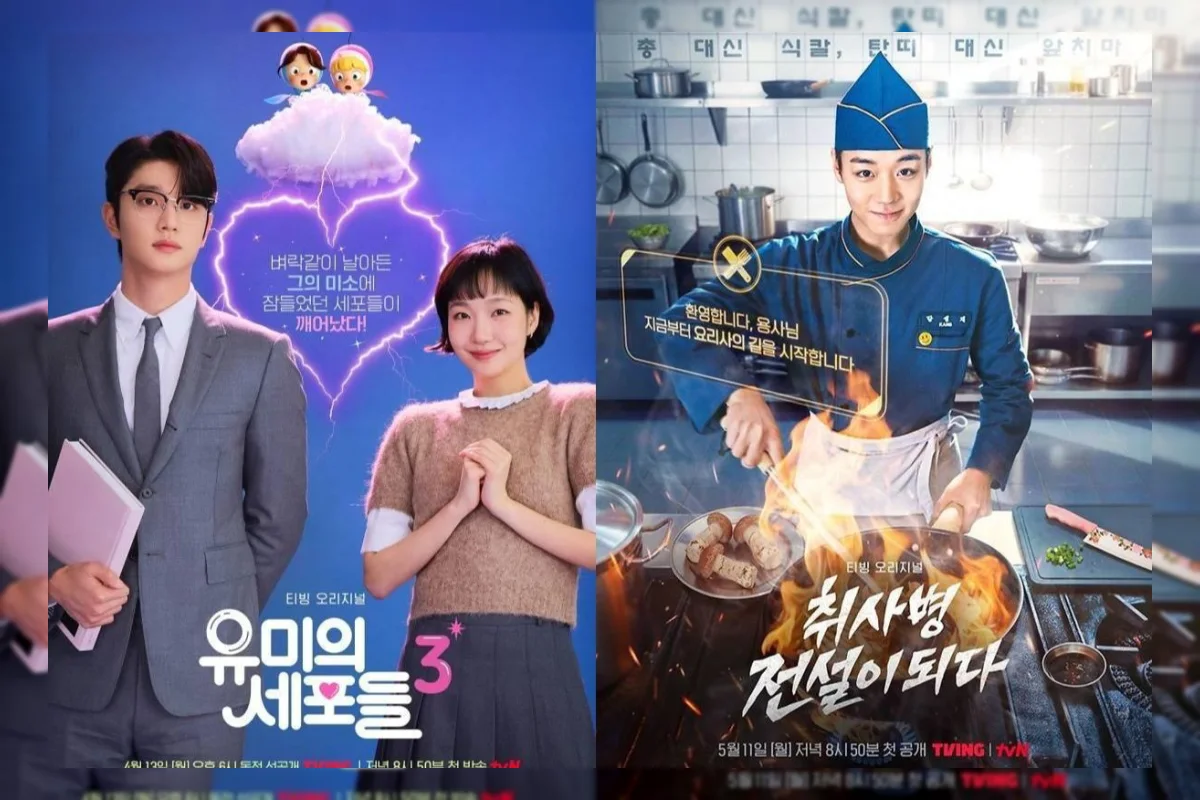 Tving Raup Sukses Berkat Serial 'Yumi's Cells' dan 'The Legend of Kitchen Soldier'