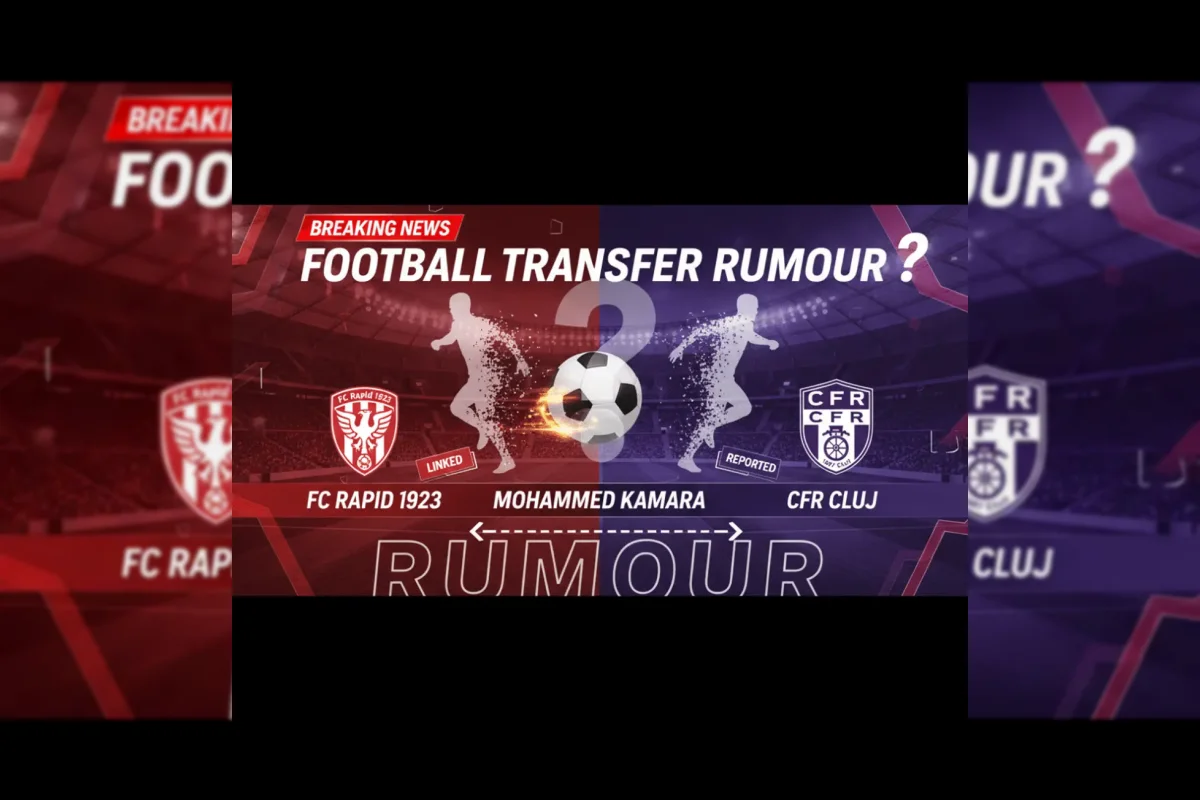 FC Rapid 1923 Incar Mohammed Kamara dari CFR Cluj