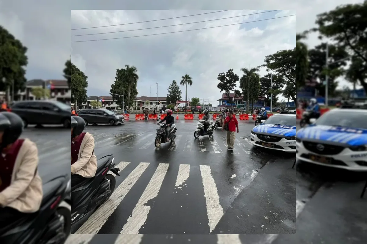 Jalan Tegar Beriman Cibinong Berlakukan Car Free Day dan Rekayasa Lalu Lintas