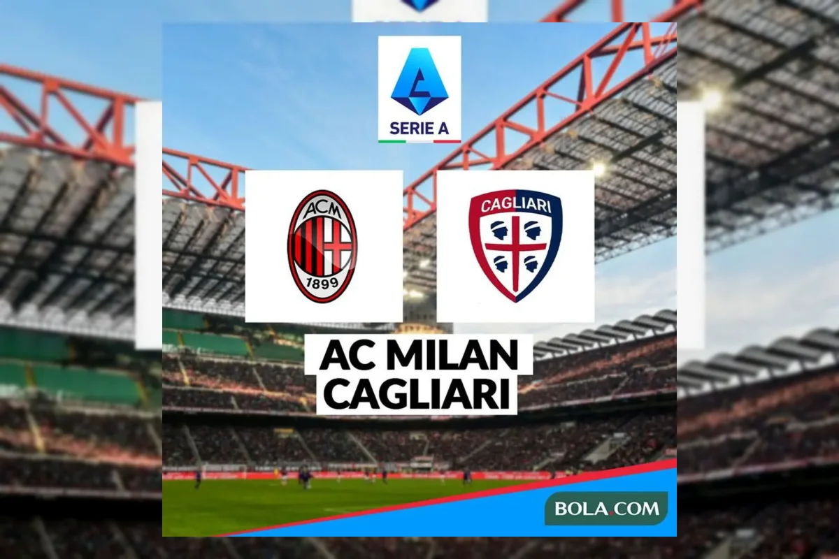 AC Milan Incar Tiket Liga Champions Lewat Laga Kontra Cagliari
