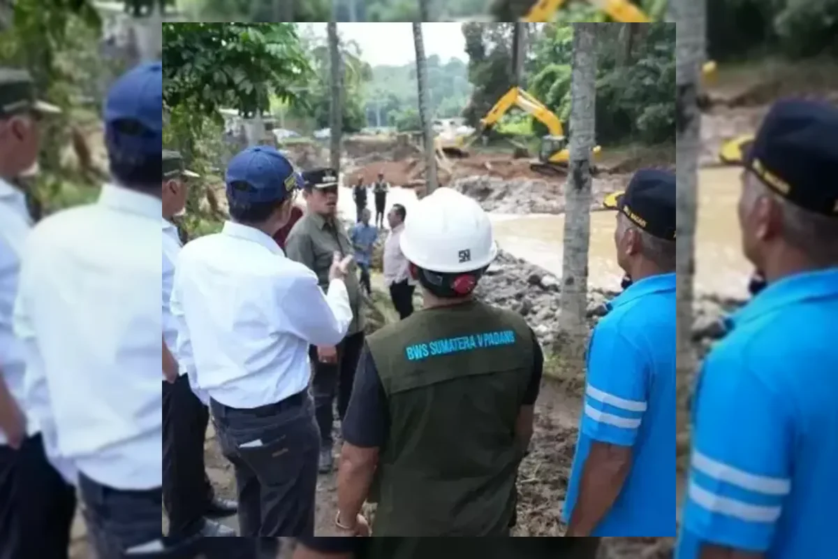 Kementerian PU Percepat Penanganan Banjir dan Longsor di Tanah Datar