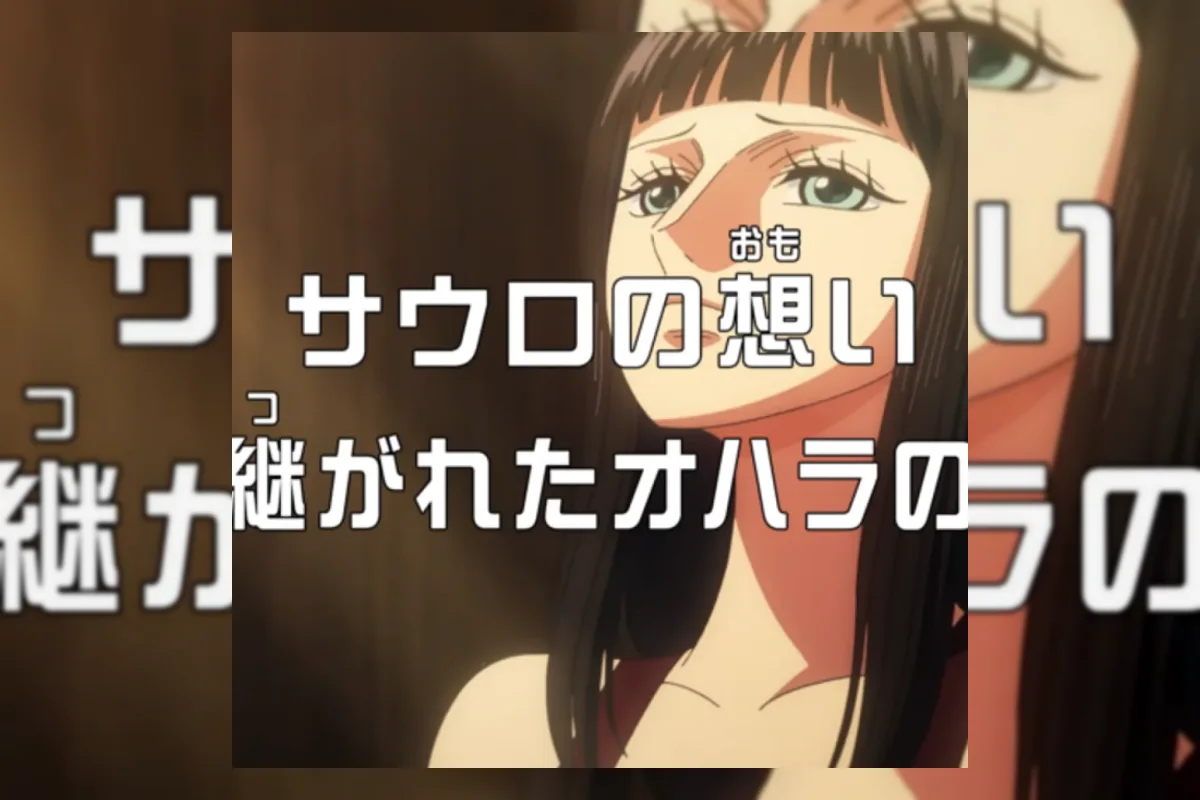 Anime One Piece Tayangkan Momen Emosional Reuni Nico Robin dan Jaguar D. Saul