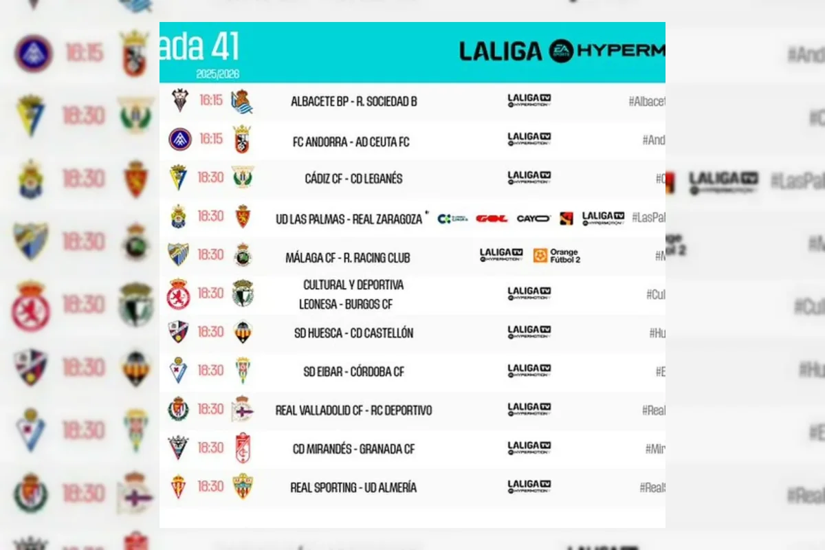 LaLiga Hypermotion Pekan ke-41: Perebutan Tiket Promosi dan Degradasi