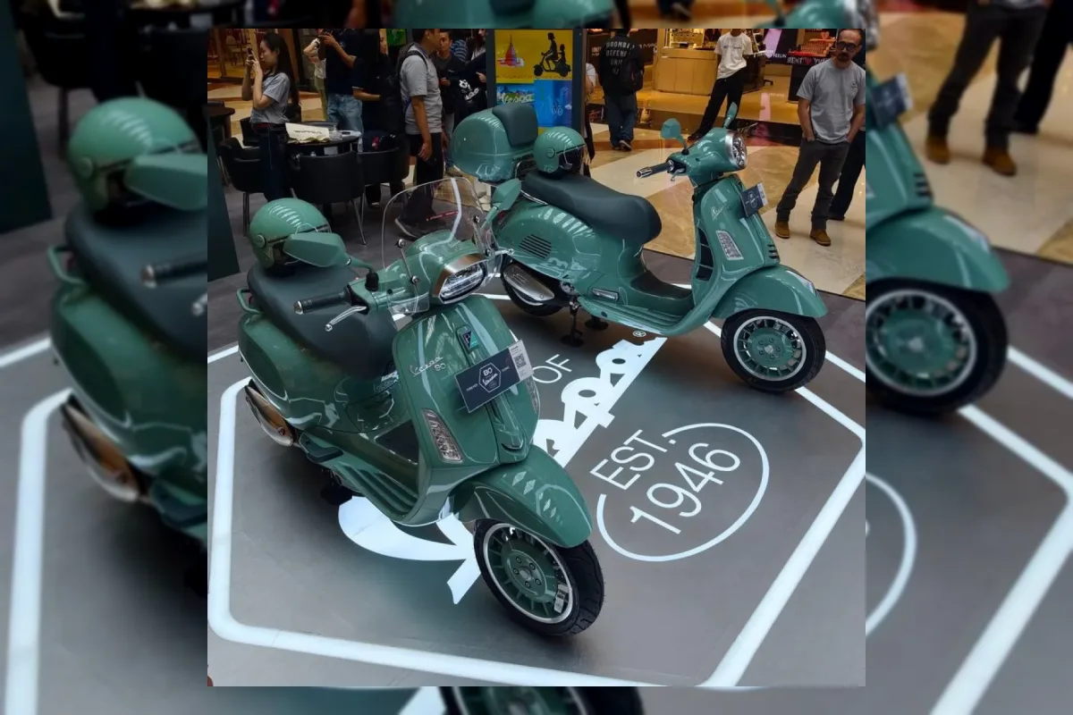 Piaggio Indonesia Luncurkan Vespa 80th Anniversary Edisi Terbatas