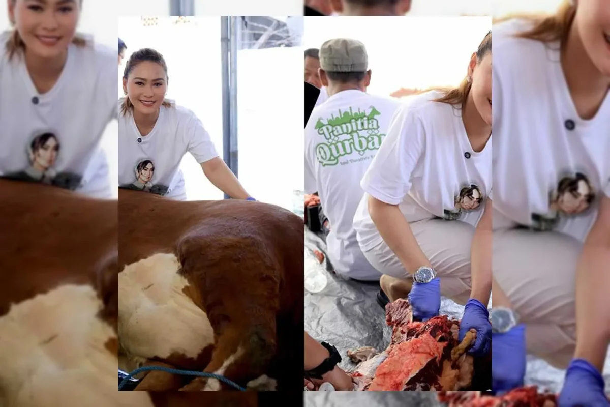 Inul Daratista Kurbankan 10 Sapi Jumbo pada Idul Adha 1447 Hijriah