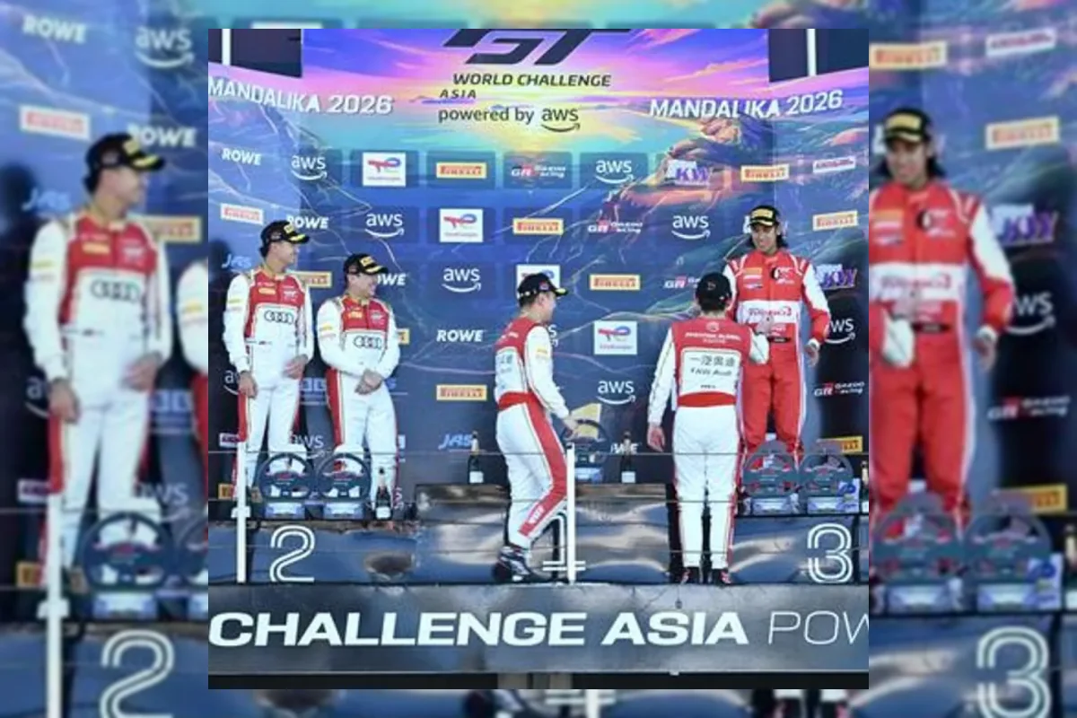 Sean Gelael Raih Podium Ketiga di GT World Challenge Asia Mandalika
