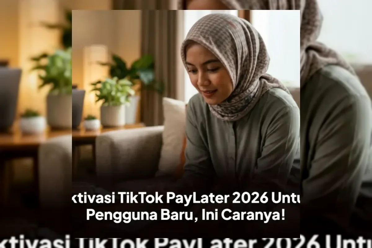 Cara Aktivasi TikTok PayLater 2026 untuk Pengguna Baru