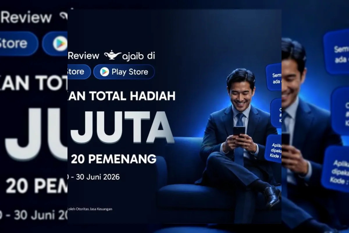 Ajaib Bagikan Bonus Saldo Rp7,5 Juta untuk Investor Lewat Program Ulasan