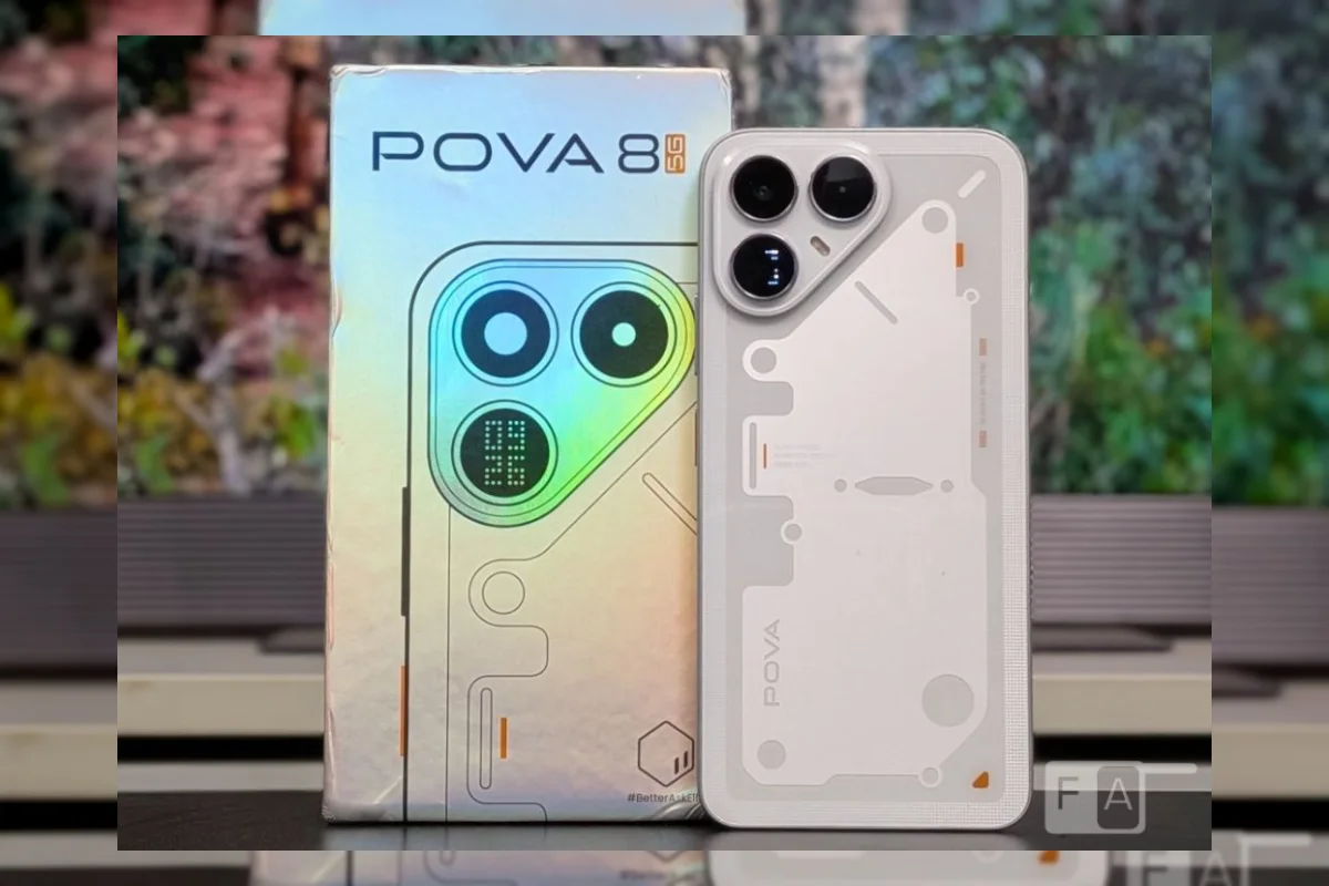 Unboxing dan Kesan Pertama POVA 8 5G: Baterai 8000 mAh dan Layar 144Hz