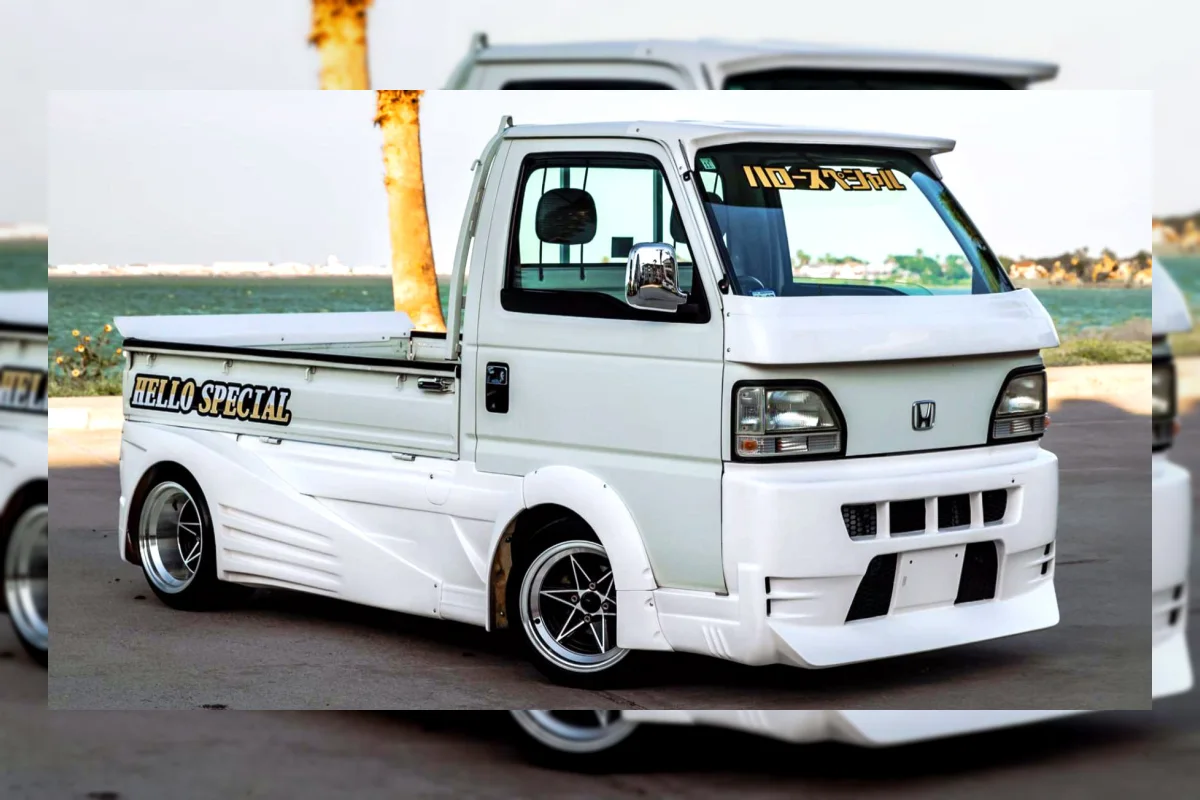 Honda Acty Kei Truck Modifikasi Dilelang, Tenaganya Kalah dari Mesin Pemotong Rumput