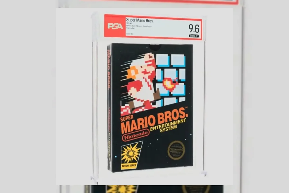 Kaset Super Mario Bros NES Segel Terjual Rp45 Miliar, Pecahkan Rekor