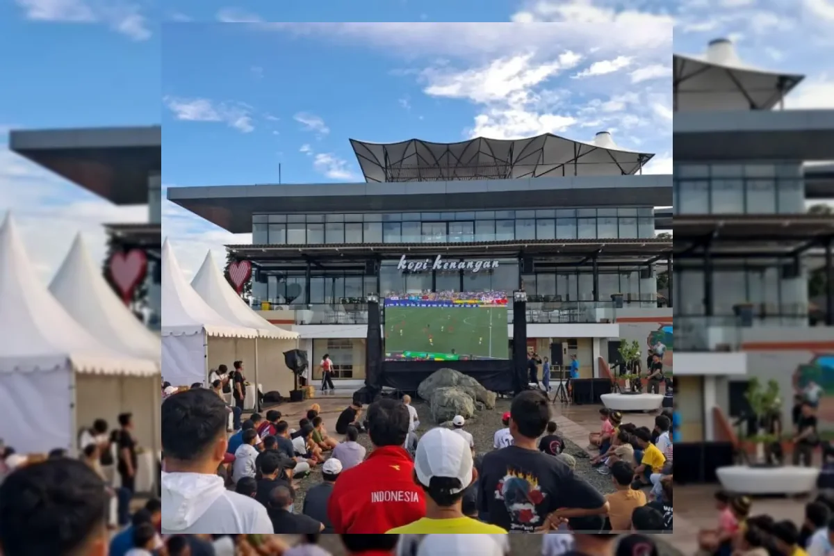 TVRI Sulteng Gelar Nobar Piala Dunia 2026 di Lapangan Vatulemo