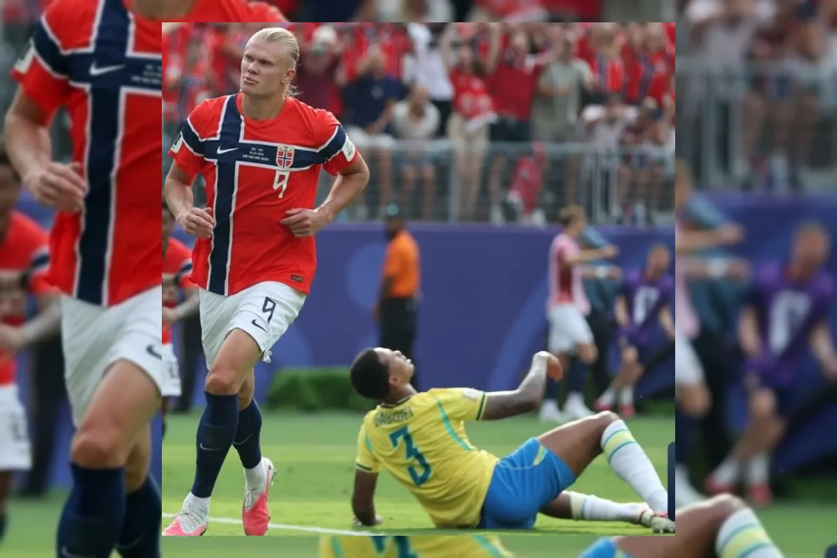 Haaland Bawa Norwegia Singkirkan Brasil dari Piala Dunia