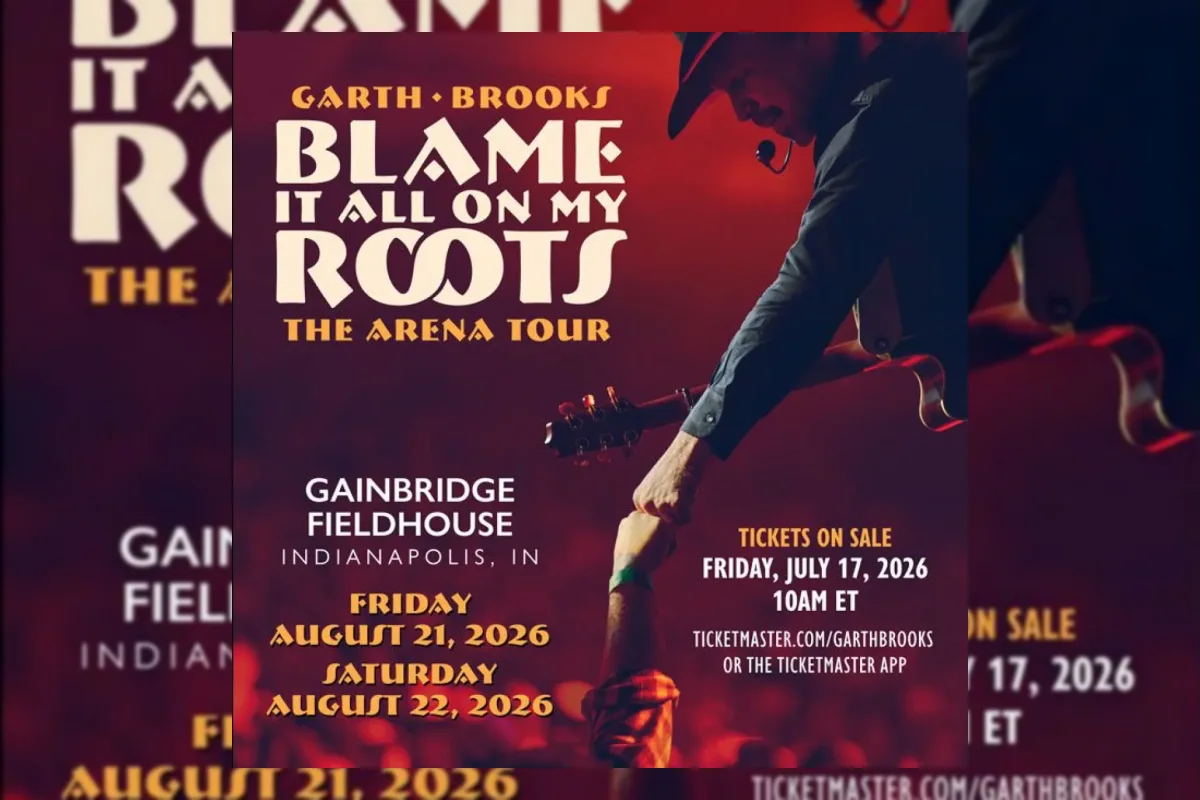 Garth Brooks Umumkan Tur Arena 'Blame It All On My Roots'