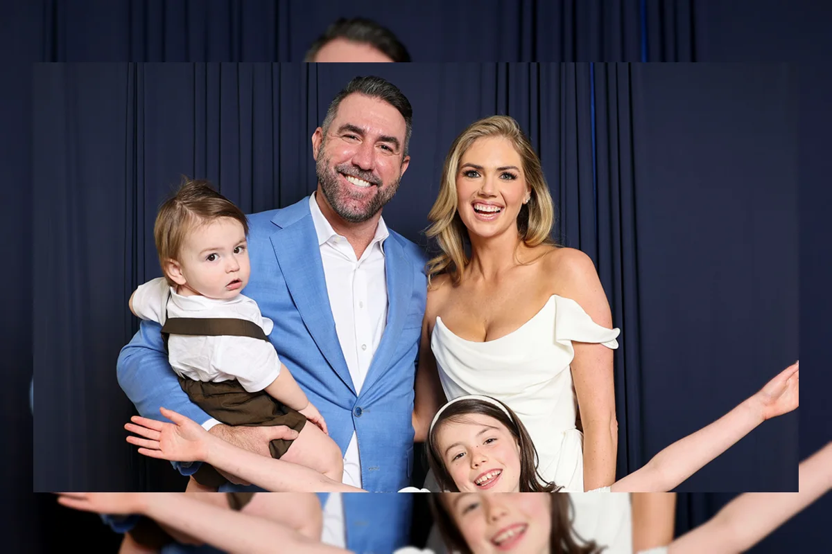 Kate Upton dan Justin Verlander Tampil Langka Bersama Keluarga di MLB All-Star Game