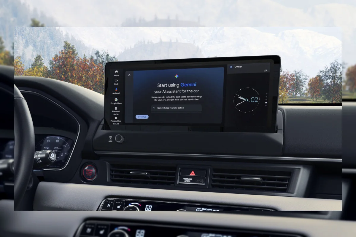 Honda Gantikan Google Assistant dengan Gemini di Model Terpilih