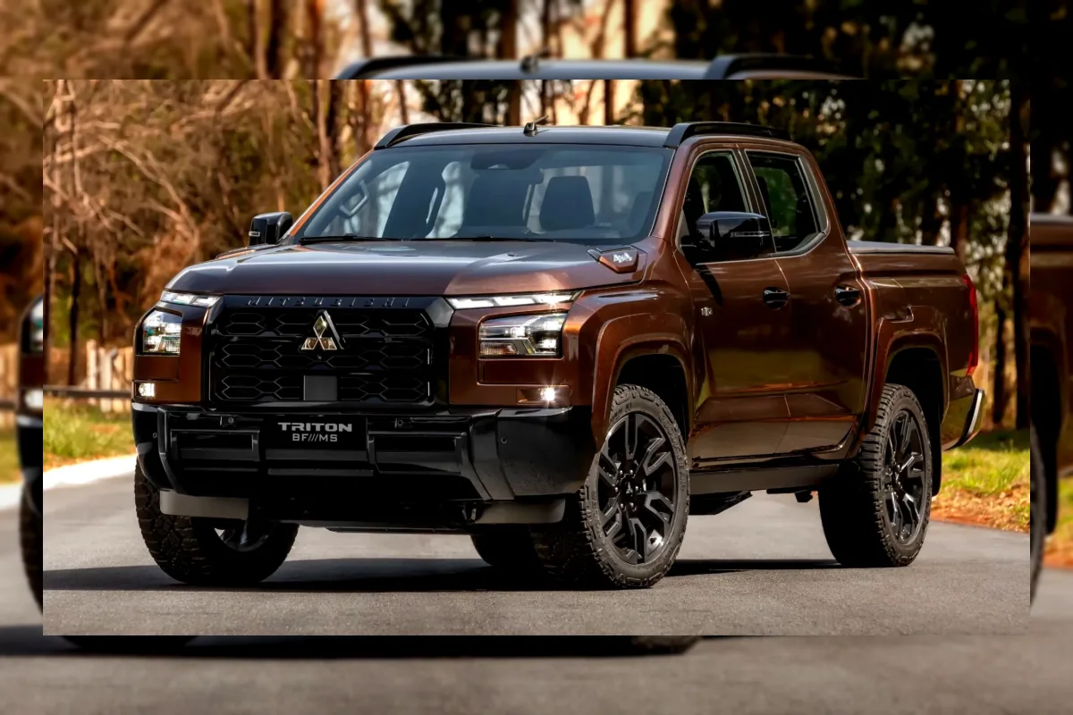 Mitsubishi Triton BF///MS: Edisi Khusus dengan Proyeksi Kuda di Brasil