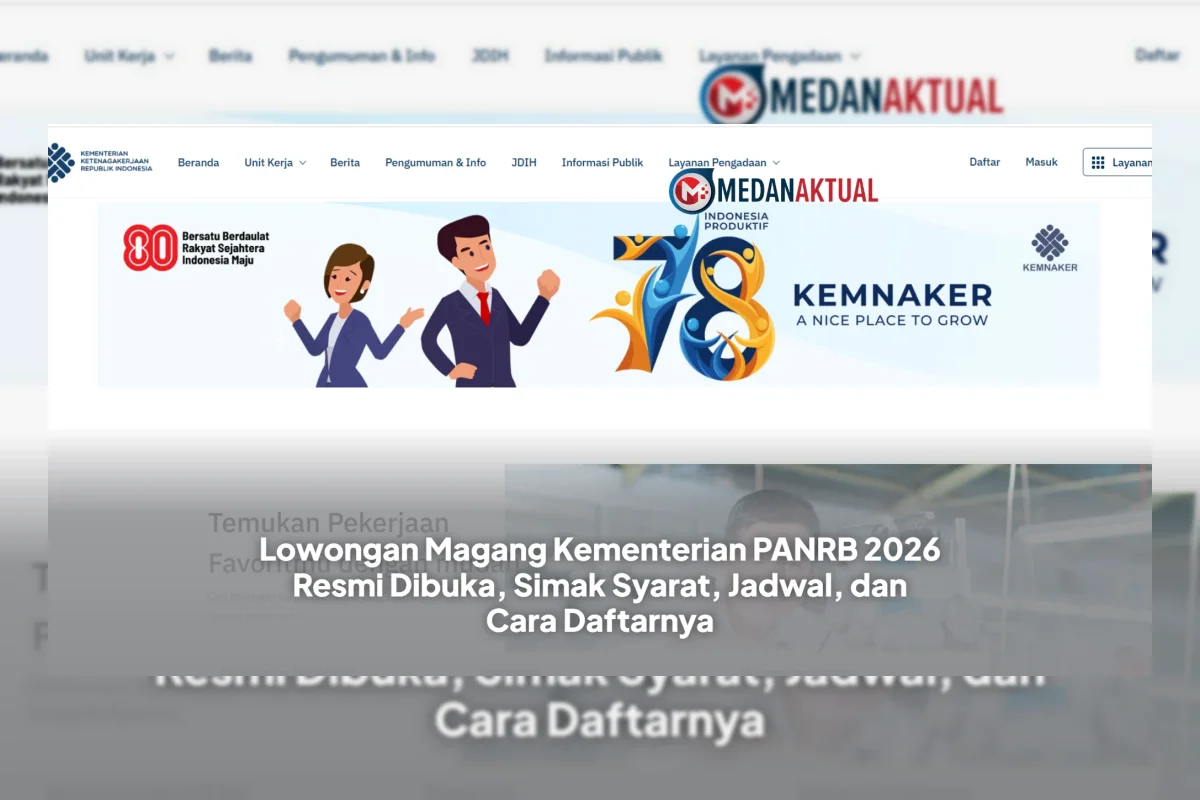 Lowongan Magang Kementerian PANRB 2026 Resmi Dibuka, Simak Syarat dan Cara Daftar