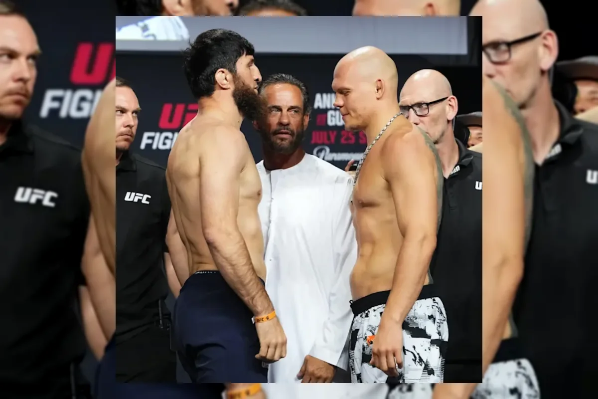 Magomed Ankalaev Kembali Bertarung Lawan Bogdan Guskov di UFC Abu Dhabi