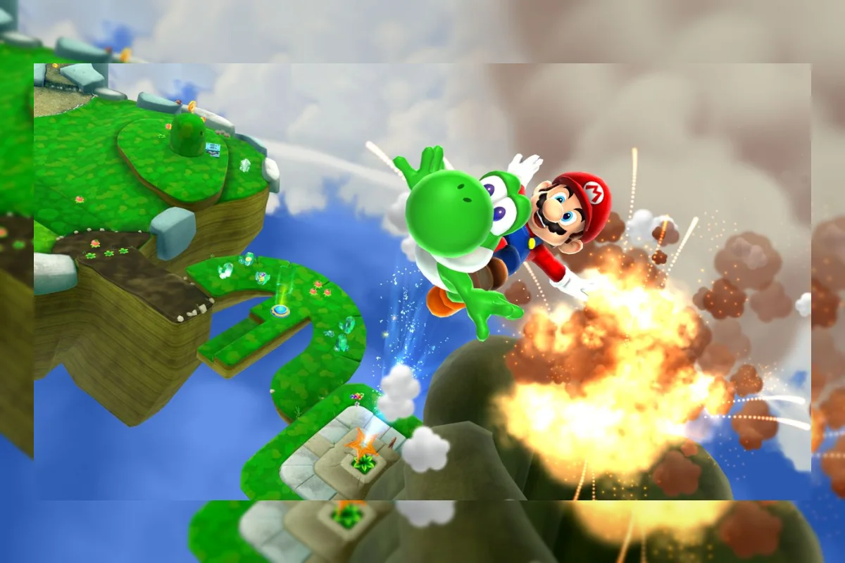 Zona Gembira Tersembunyi di Super Mario Galaxy 2 Bikin Mario Lompat Terus