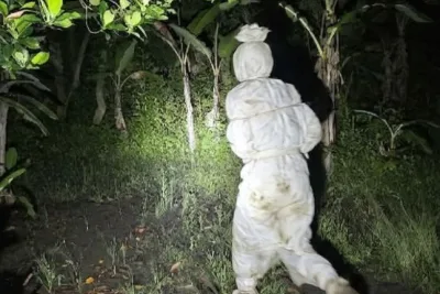 Polisi Pastikan Isu Pocong di Ciputat Ternyata Pengamen Berkostum