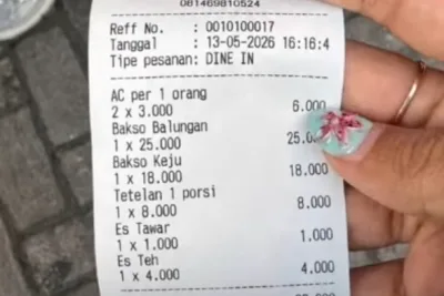 Warung Bakso di Klaten Viral usai Tarik Biaya AC Rp3.000 per Orang
