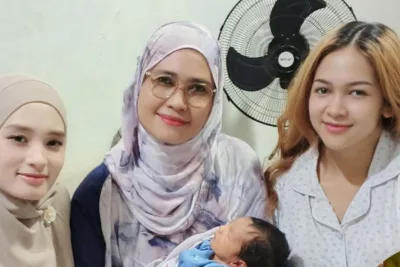 Inara Rusli Antar Starla Jenguk Anak Keempat Virgoun dan Lindi Fitriyana, Keharmonisan Keluarga Tuai Pujian