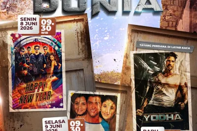 Jadwal Mega Bollywood Paling Yahud 9 - 14 Juni 2026