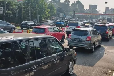 Arus Balik Wisatawan Puncak Menuju Jakarta Meningkat 22 Persen