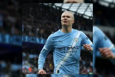 Erling Haand Incar Gol Perdana di Laga Final Kontra Chelsea