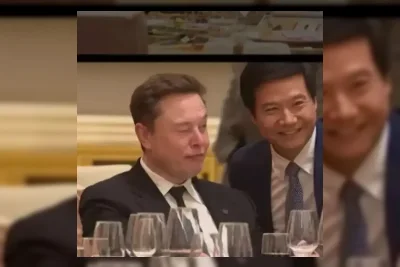 Elon Musk Curi Perhatian dengan Ekspresi Jenaka di Jamuan Makan Malam Kenegaraan China