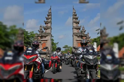 Ratusan Pemotor Ducati Ramaikan Ajang We Ride As One 2026 di Bali