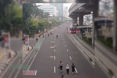 Dishub DKI Jakarta Hentikan Sementara CFD di Rasuna Said