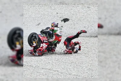 Johann Zarco Cedera Parah Usai Kecelakaan Mengerikan di MotoGP Catalunya 2026