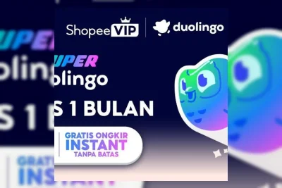 ShopeeVIP Gandeng Duolingo Hadirkan Akses Belajar Bahasa Gratis