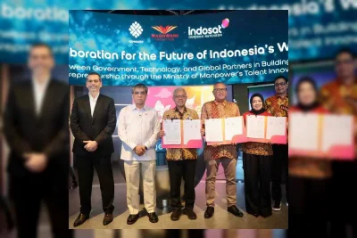 Kemnaker, Indosat, dan Wadhwani Foundation Perkuat Ekosistem Kerja Nasional dengan AI