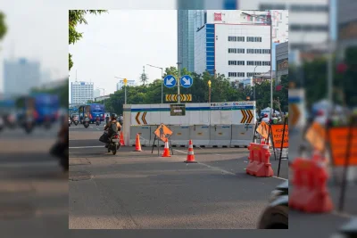 Rekayasa Lalu Lintas Harmoni-Mangga Besar Diperpanjang Hingga 24 Mei 2026