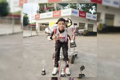 Syabil Umar Basalamah Juarai Kejurnas Karting Eshark Rok Cup 2026