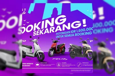 VinFast Buka Pemesanan Tiga Motor Listrik Baru di Indonesia