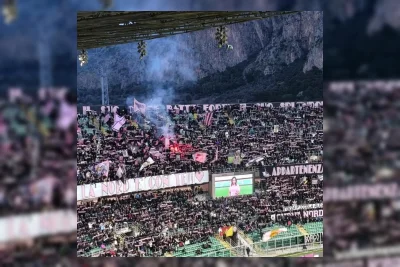 Kericuhan Warnai Akhir Laga Semifinal Playoff Serie B di Palermo