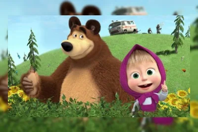 Awal Mula Masha Berteman dengan Beruang di Serial Animasi Populer