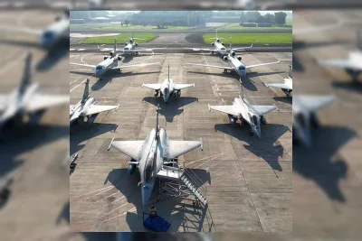 Prabowo Subianto Resmikan Jet Tempur Rafale F4 Terbaru untuk TNI AU