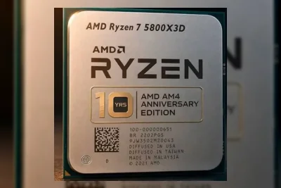 AMD Ryzen 7 5800X3D Edisi Ulang Tahun Ke-10 Meluncur di India