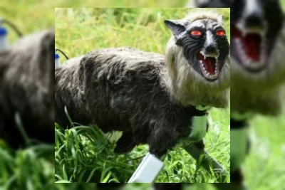 Jepang Kewalahan Penuhi Pesanan Robot Serigala Akibat Lonjakan Serangan Beruang