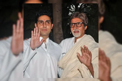 Amitabh Bachchan Temui Penggemar di Juhu, Bantah Isu Rawat Inap