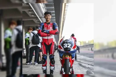 Kiandra Ramadhipa Siap Debut di Moto3 Junior World Championship 2026